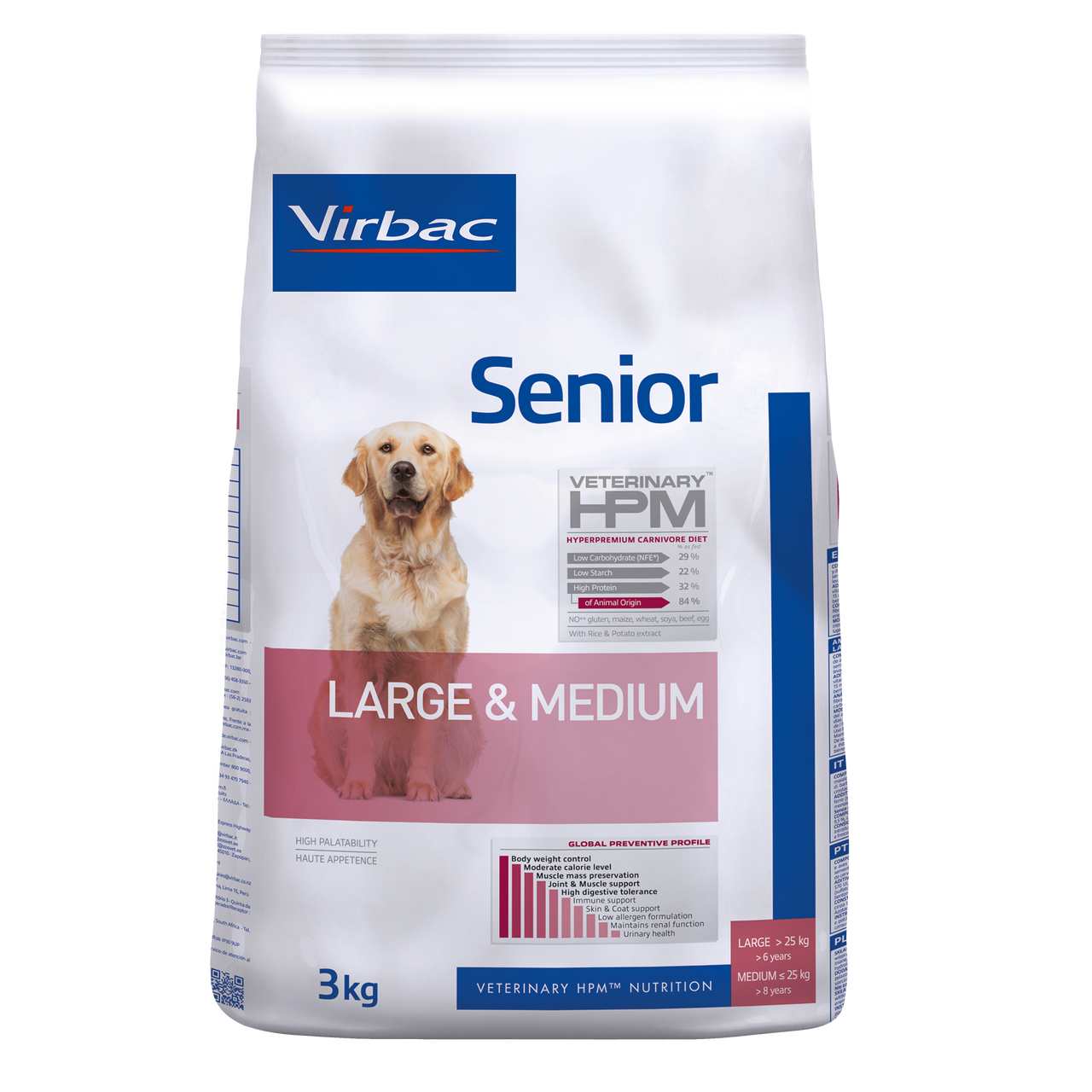 Senior Dog Large & Medium - 3 kg - Virbac