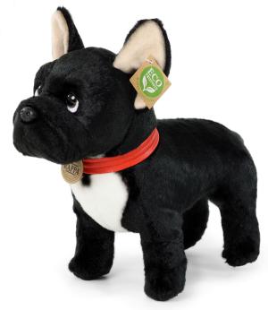Gosedjur Fransk Bulldogg (svart/vit) - Rappa Toys