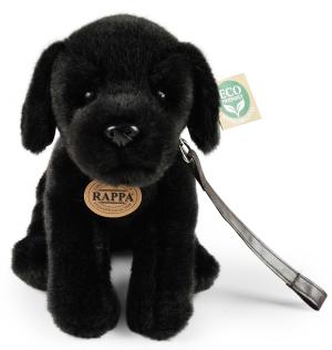 Gosedjur Labrador, svart (sittande) - Rappa Toys
