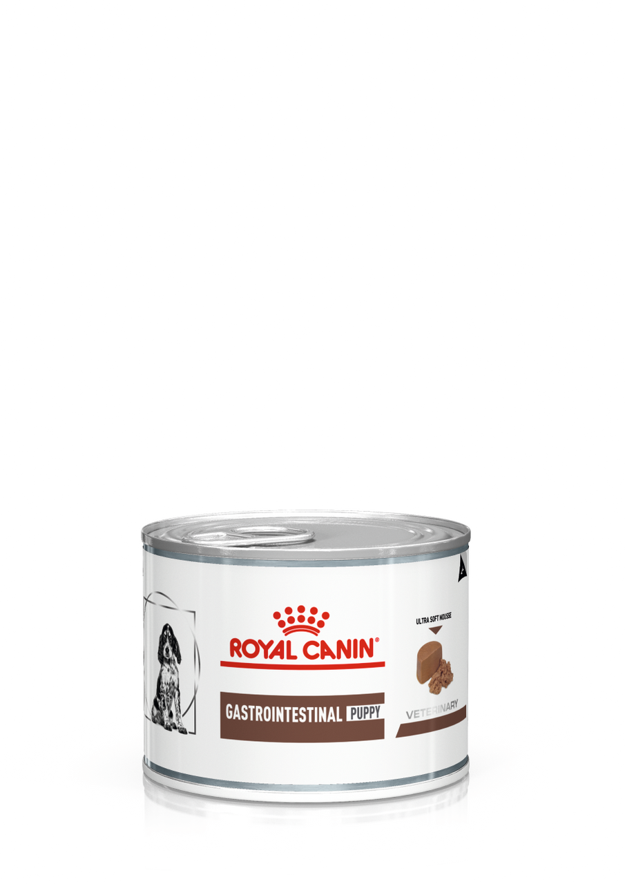 Veterinary Diets Gastro Intestinal Puppy Mousse Can - 12 x 195 g - Royal Canin Veterinary Diets