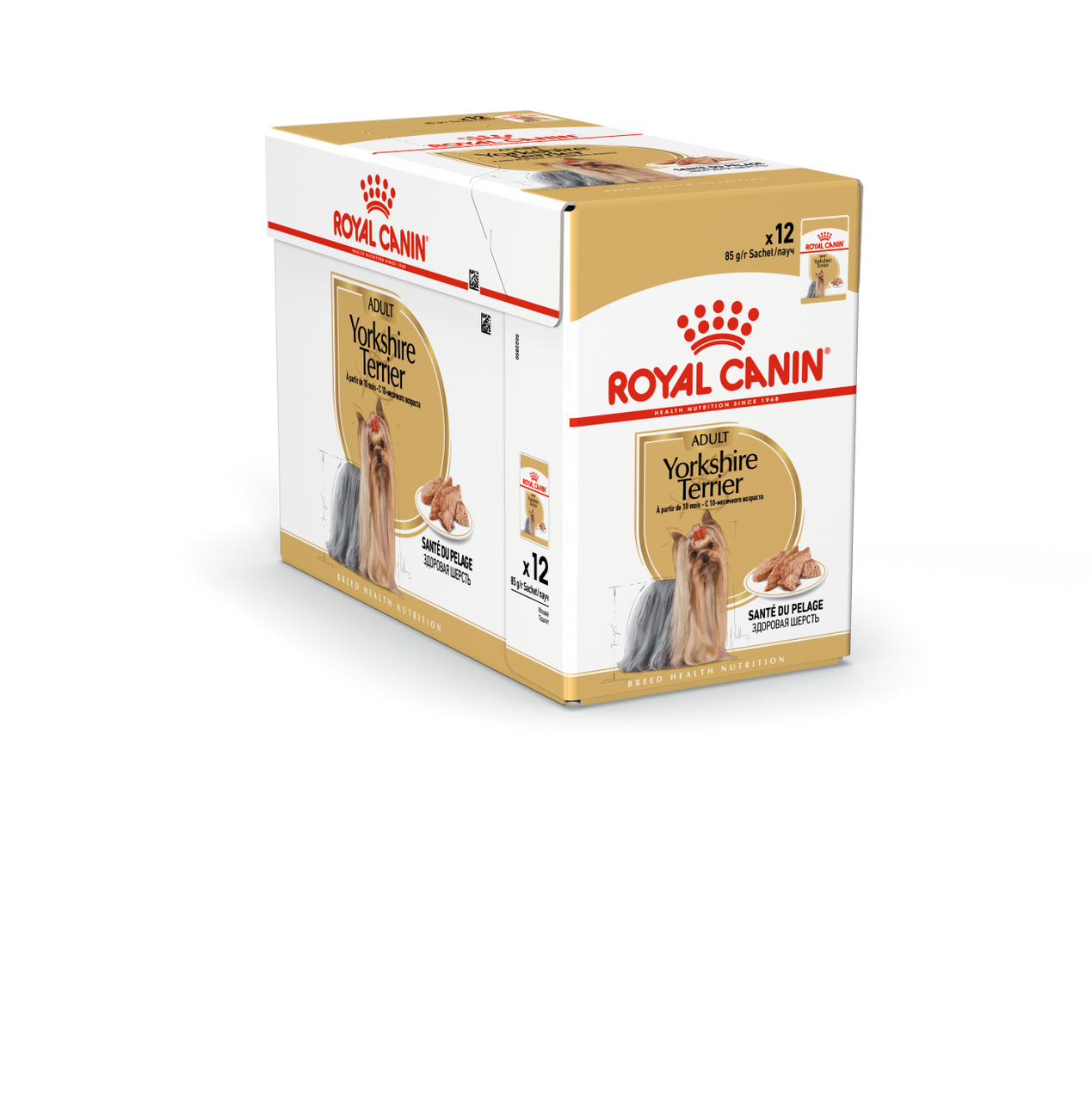 Yorkshire Terrier Adult Våtfoder för hund - 12 x 85 g - Royal Canin