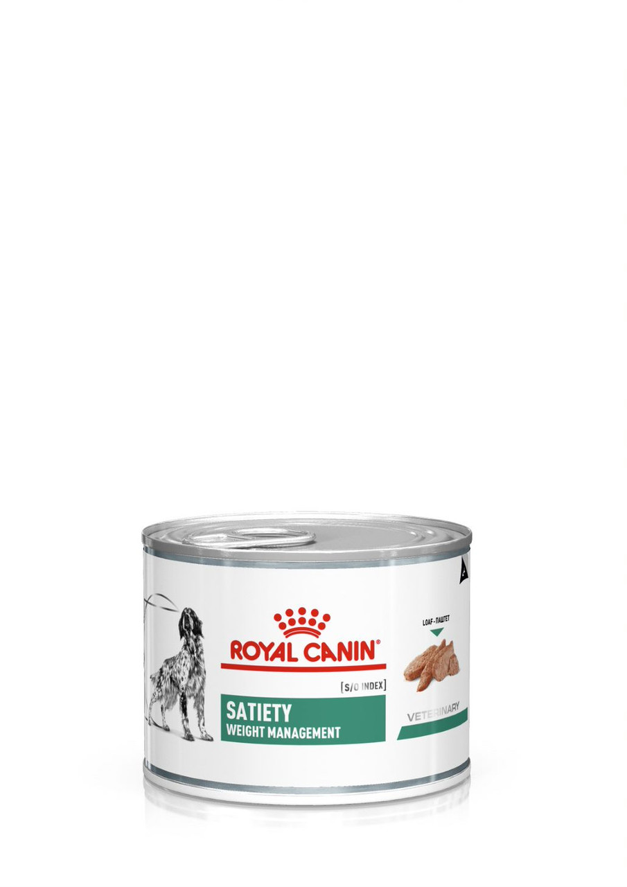 Veterinary Diets Weight Management Satiety Loaf Can för hund - 12 x 195 g - Royal Canin Veterinary Diets