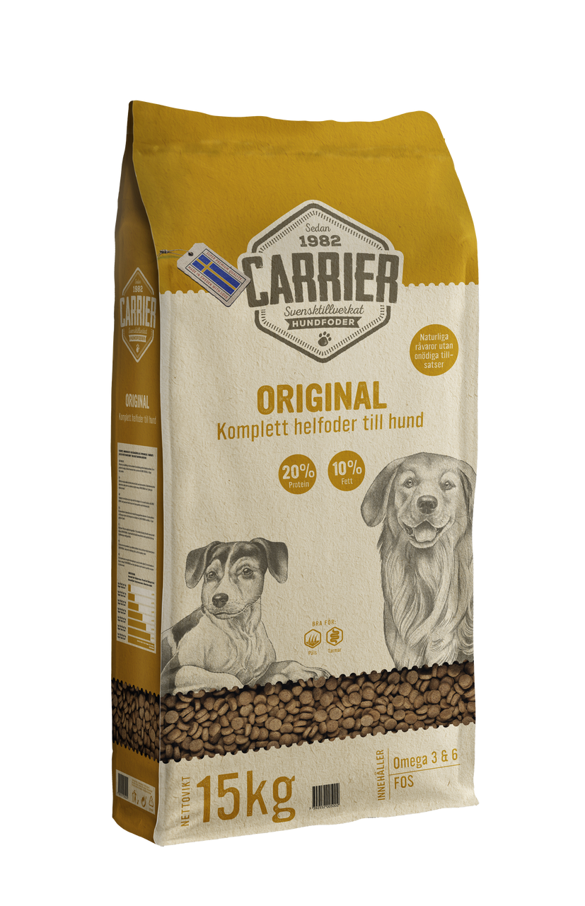 Original Hundfoder - 15 kg - Carrier