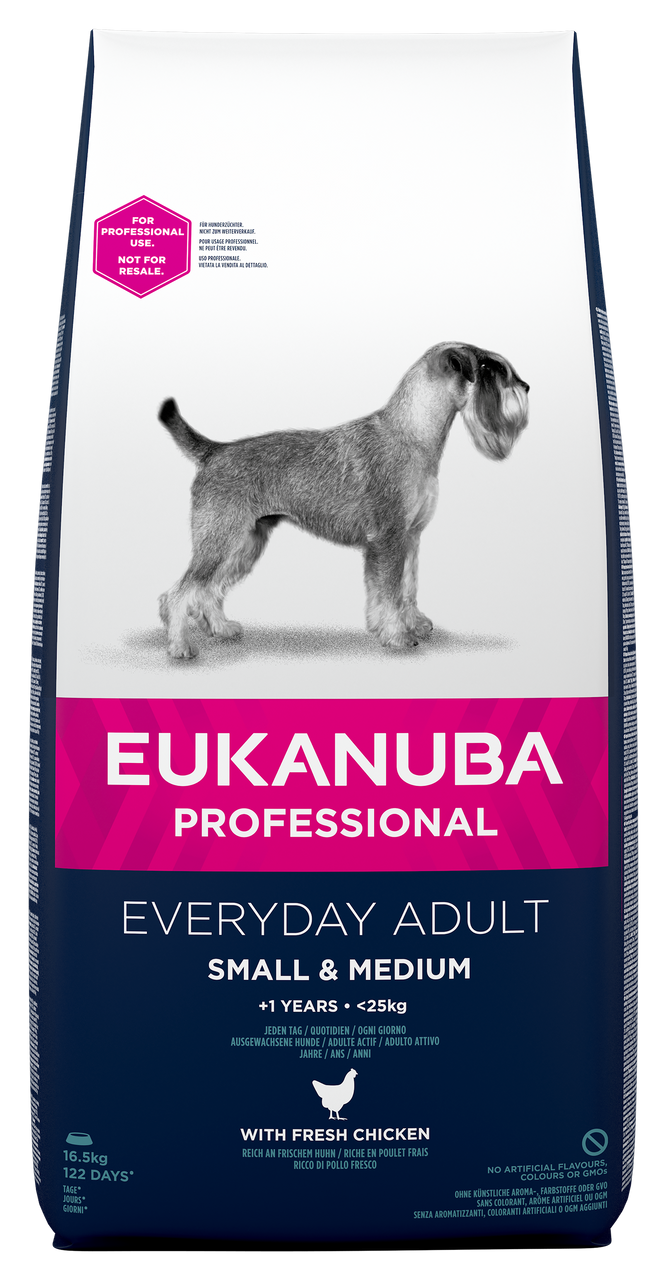Dog Adult Small/Medium Everyday - 16,5 kg - Eukanuba