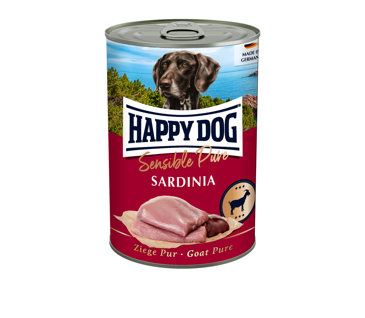 Puré Grain Free Get för hund - 6 st x 400 g - HappyDog