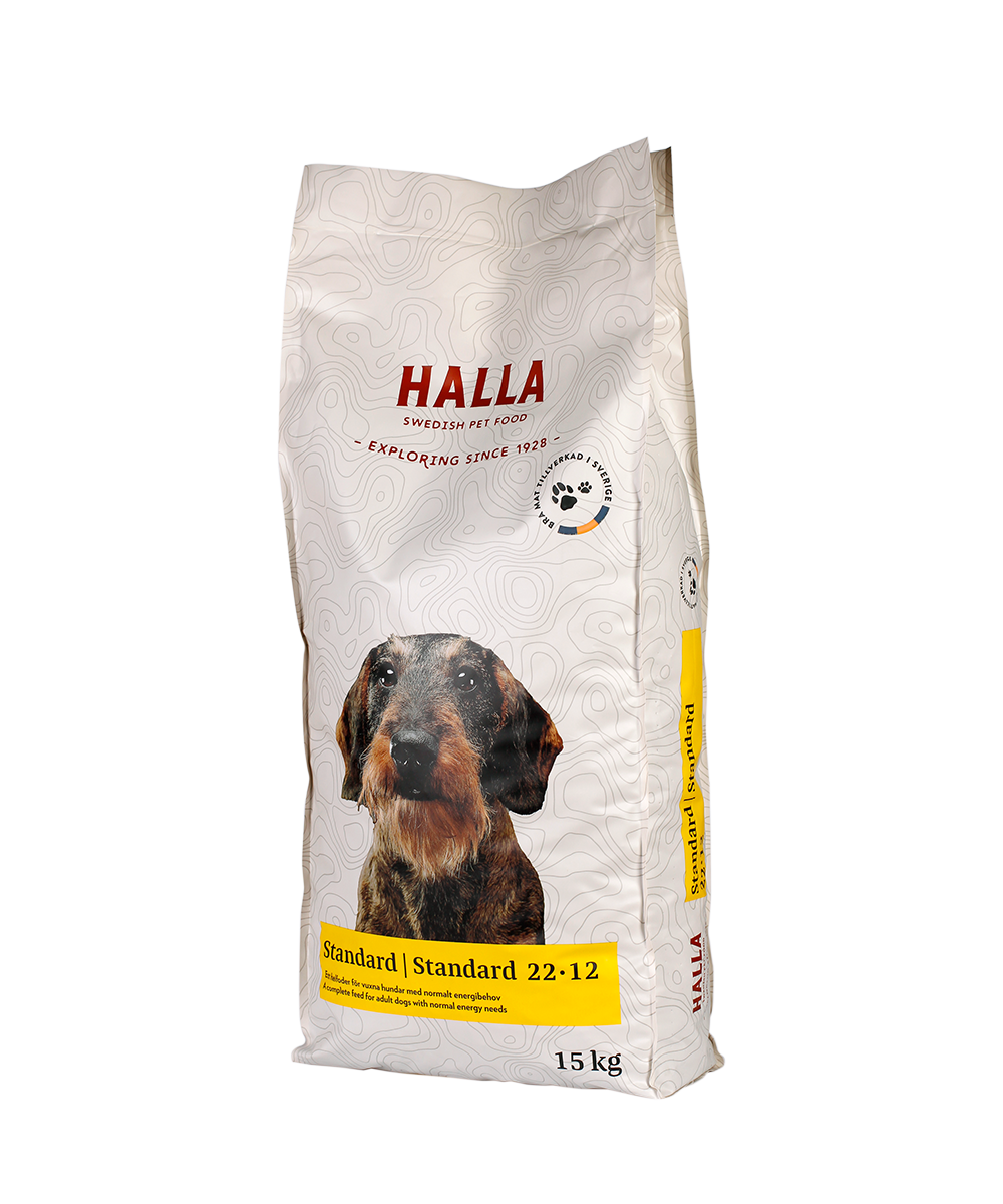 Hundfoder Standard - 15 kg - Halla Pet Food