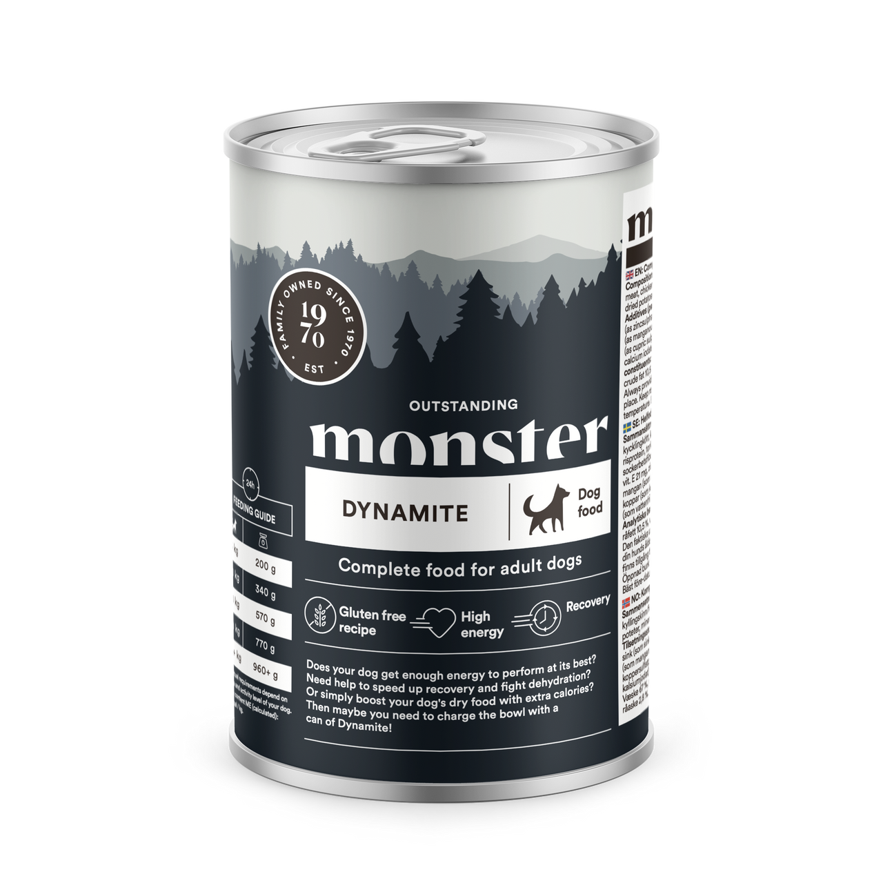 Dog Original Dynamite Våtfoder - 6 x 400 g - Monster