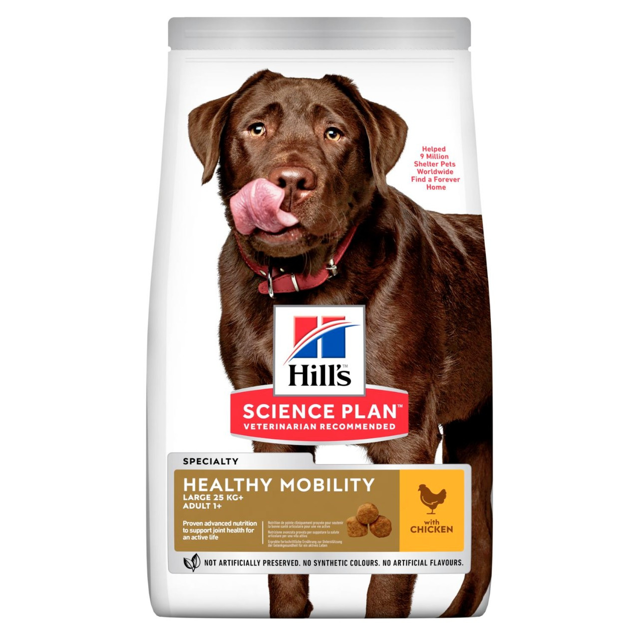 Adult Healthy Mobility Large Breed torrfoder med kyckling Hundfoder - 14 kg - Hill’s