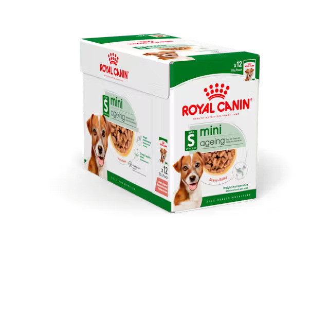 Mini Ageing Våtfoder för hund - 12 x 85 g - Royal Canin