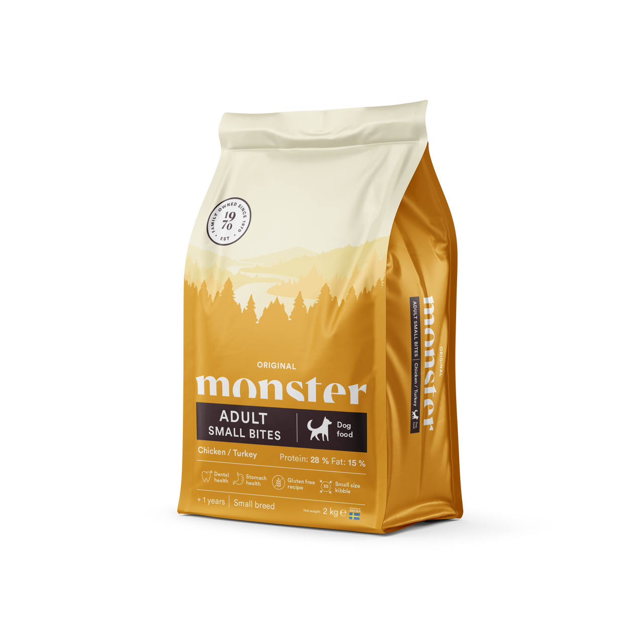 Dog Original All Breed Small Bites - 2 kg - Monster