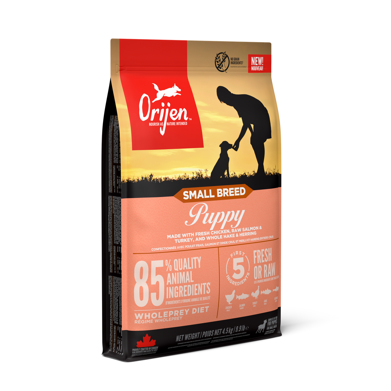 Puppy Small Breed Torrfoder för Valp - 4,5 kg - Orijen