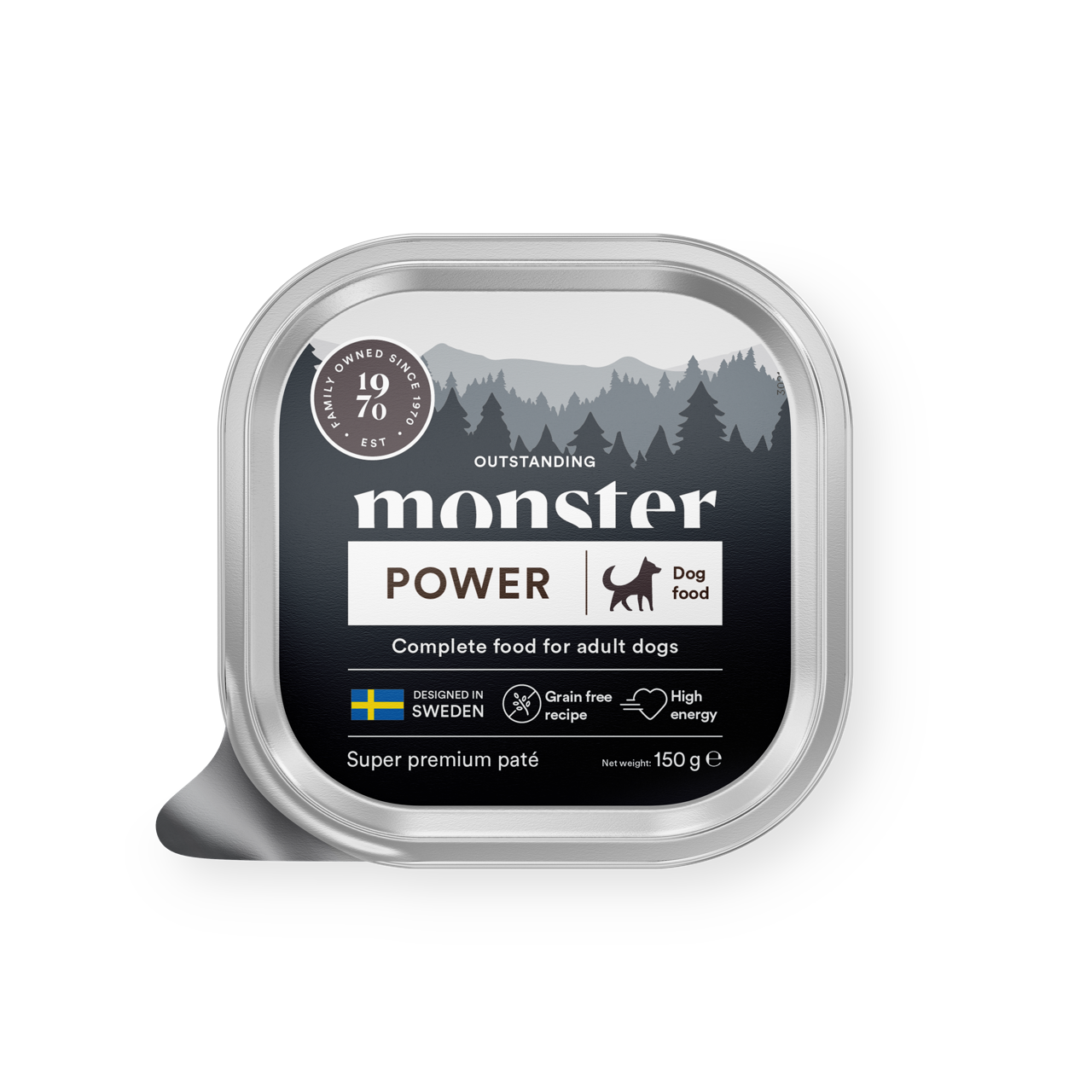 Dog Power Paté - 12 x 150g - Monster