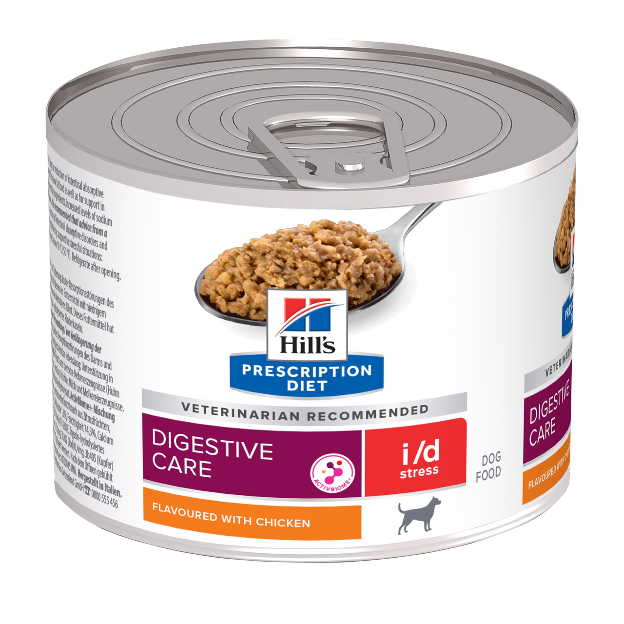 Prescription Diet i/d Stress Mini Hundfoder i Burk med Smak av Kyckling - 12 x 200 g - Hill’s