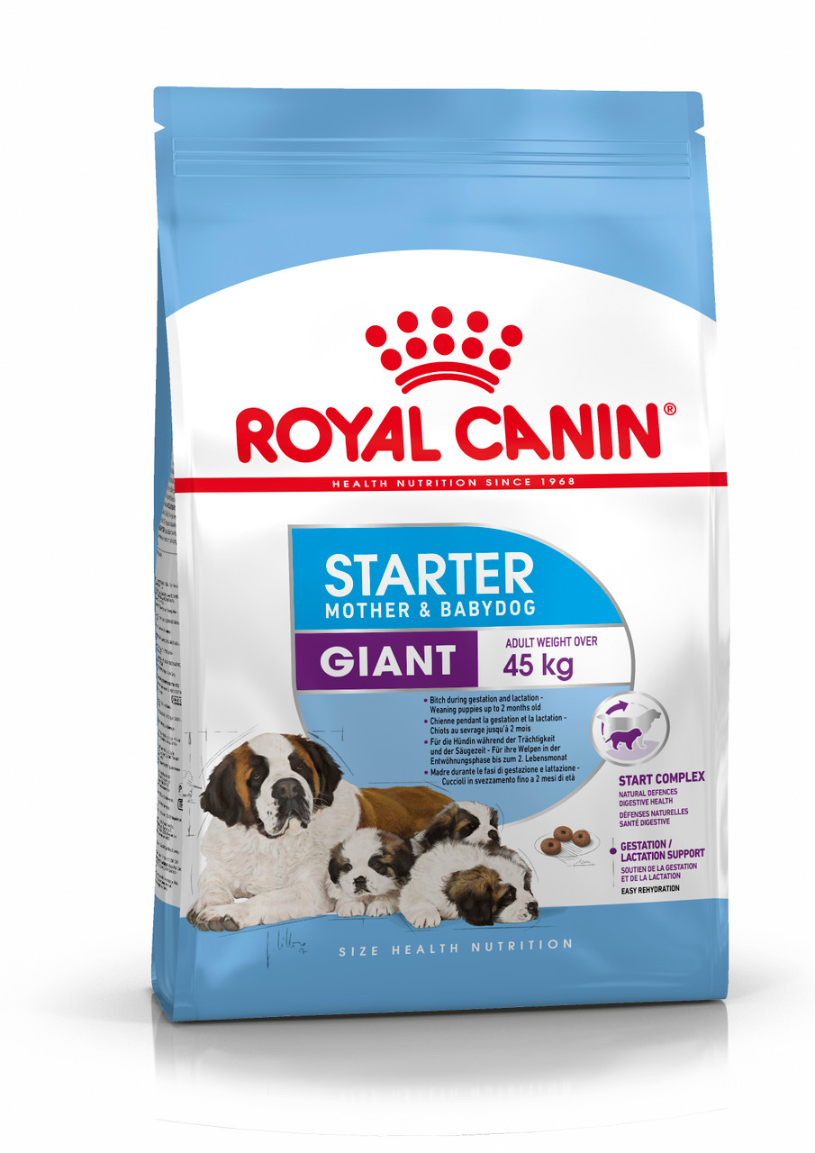 Giant Starter Adult Torrfoder för hund - 15 kg - Royal Canin
