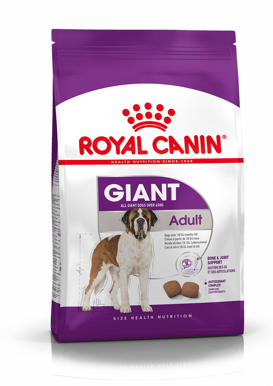 Giant Adult Torrfoder för hund - 15 kg - Royal Canin
