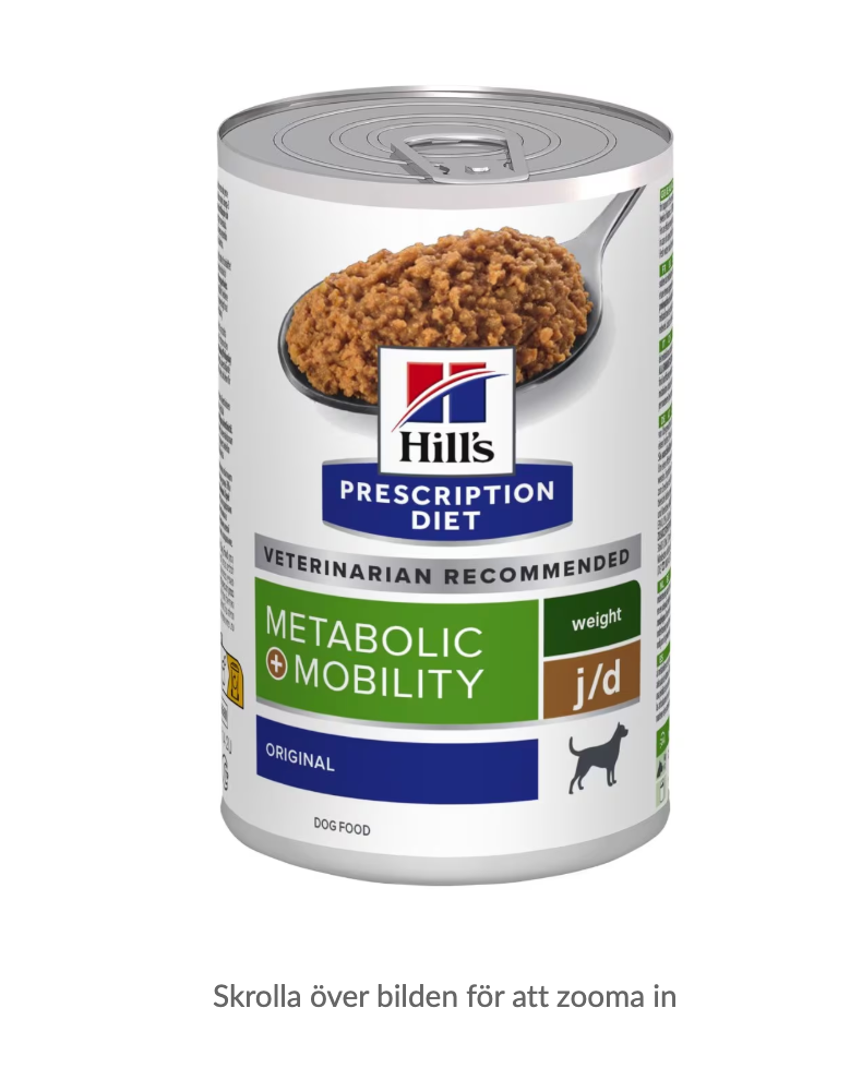 Prescription Diet Metabolic + Mobility Våtfoder till Hund - 12 x 370 g - Hill’s