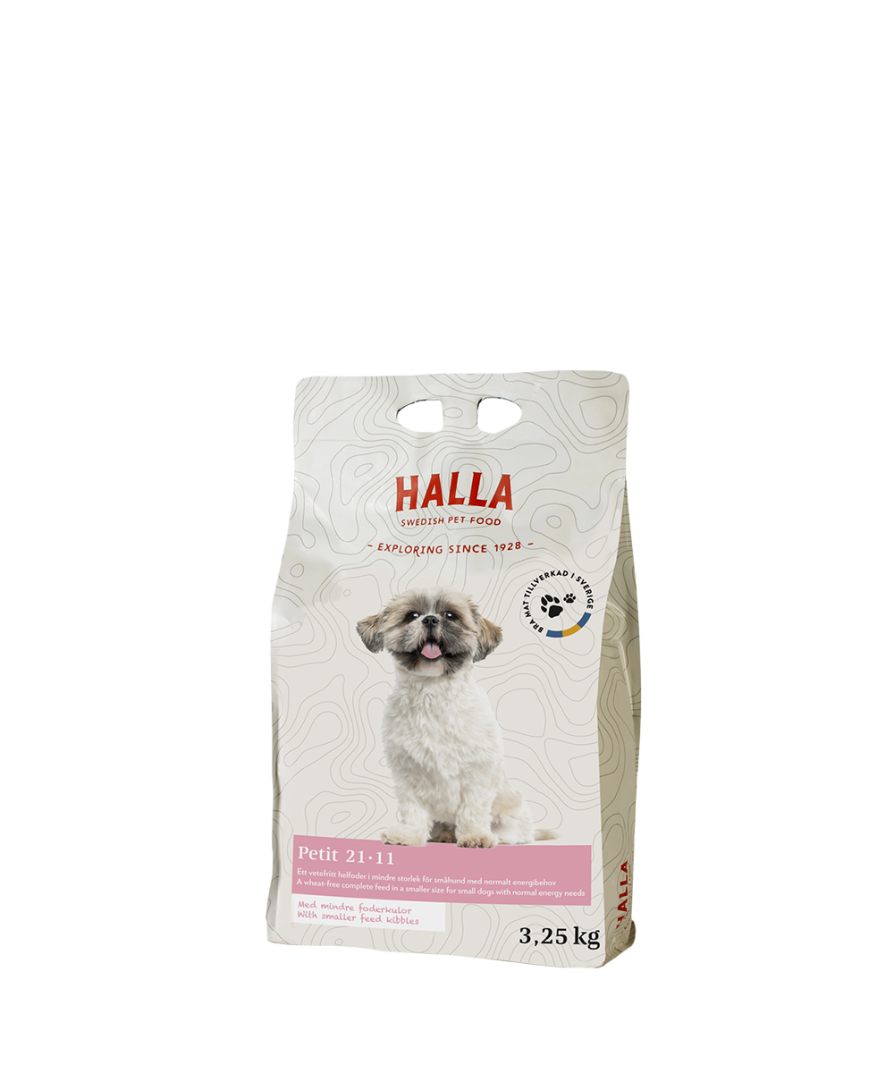 Petit Vetefritt Torrfoder för Små Hundar - 10 kg - Halla Pet Food