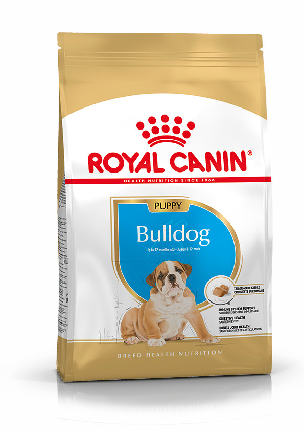 Bulldog Junior Torrfoder för hundvalp - 12 kg - Royal Canin