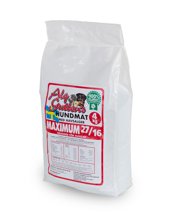 Maximum 27/16 Hundfoder - 4 kg - AlgGutten
