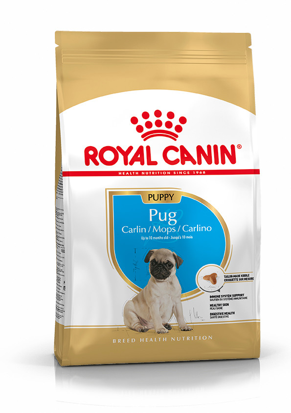 Pug Junior Torrfoder för hundvalp - 1,5 kg - Royal Canin