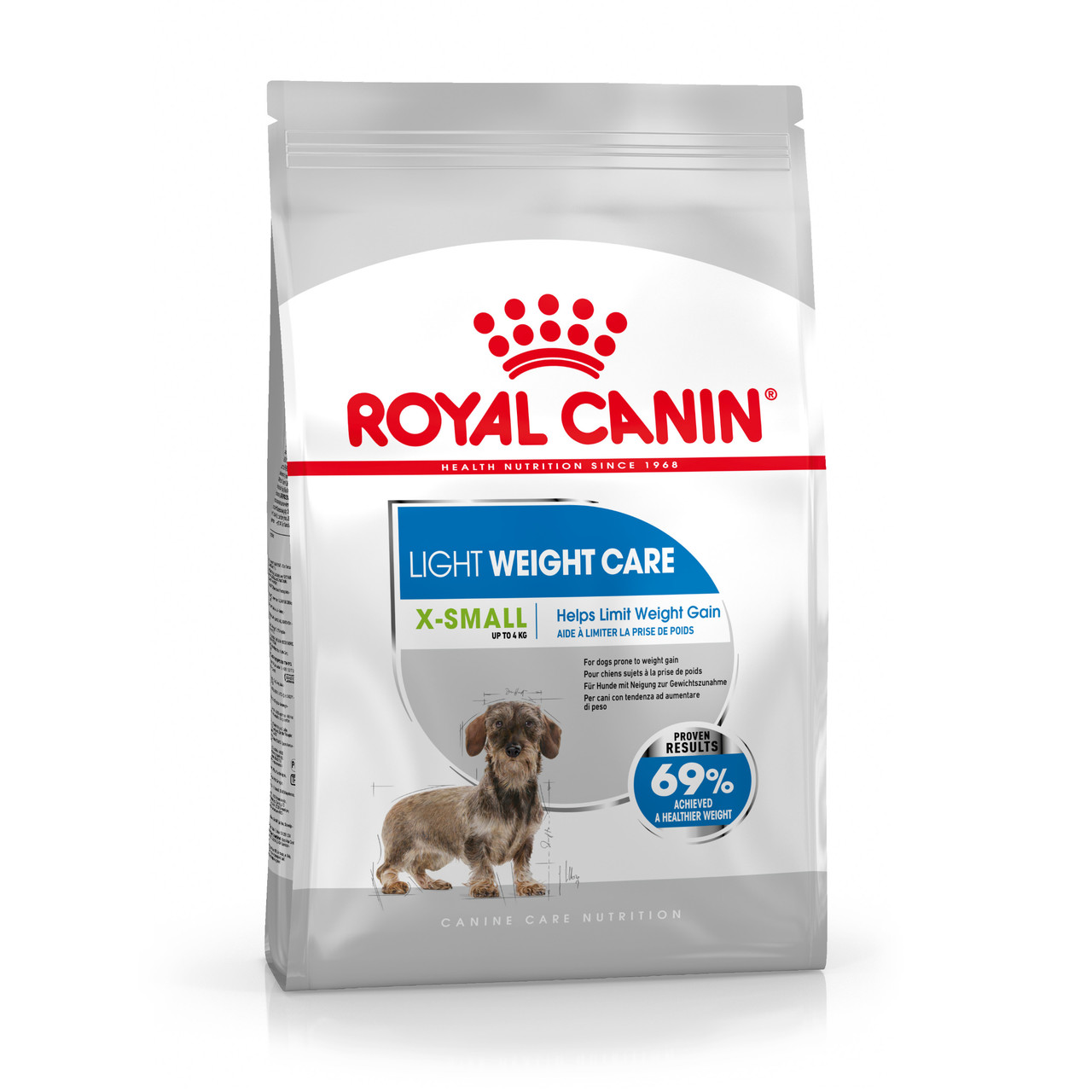 Light Weight Care Adult X-Small Torrfoder för hund - 1,5 kg - Royal Canin
