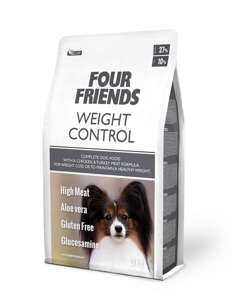 Weight Control Hundfoder - 3 kg - FourFriends