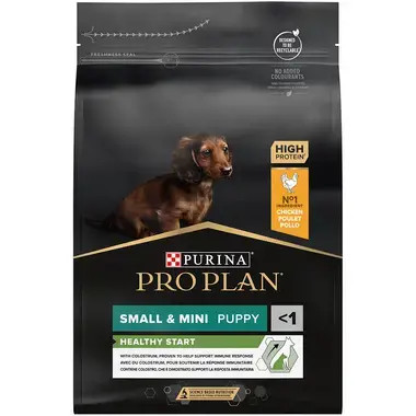 Small & Mini Puppy Healthy Start Torrfoder med Kyckling - 7 kg - Purina Pro Plan