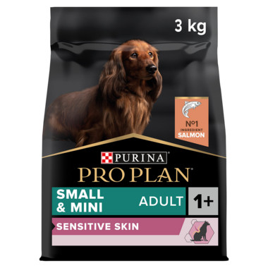 Small & Mini Adult Sensitive Skin Salmon hundfoder - 7 kg - Purina Pro Plan
