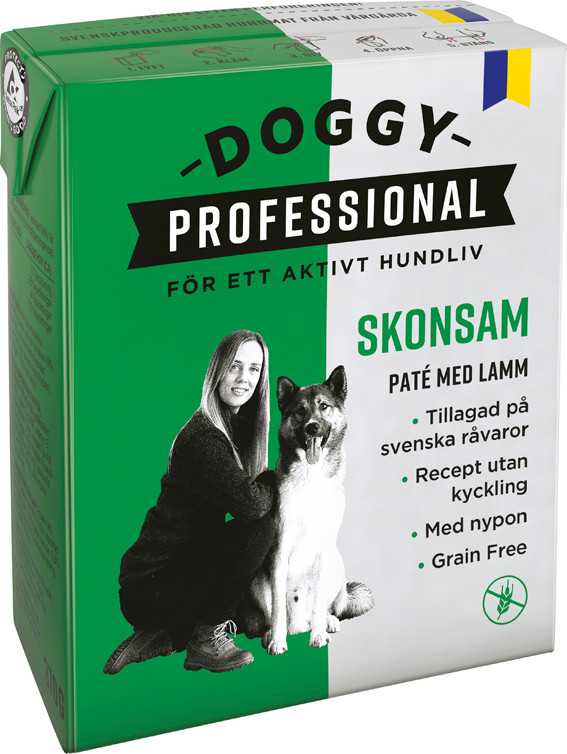 Professional Skonsam Paté med lamm för hund - 16 st x 370 g - Doggy