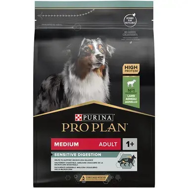 Medium Adult Sensitive Digestion Lamb för hund - 3 kg - Purina Pro Plan