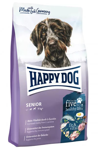 Fit & Vital Senior Hundfoder - 12 kg - HappyDog