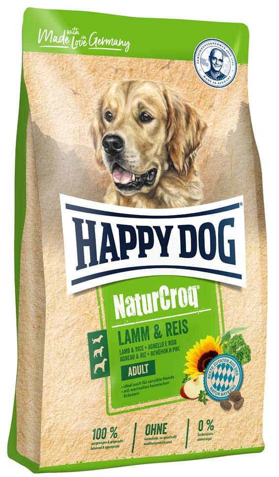 NaturCroq Lamm & Ris Hundfoder - 4 kg - HappyDog