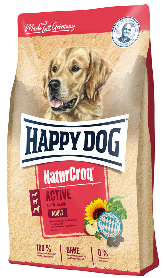 NaturCroq Active Hundfoder - 15 kg - HappyDog