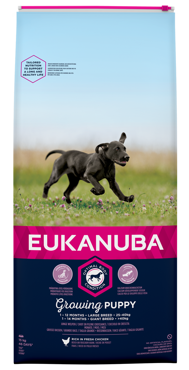 Dog Puppy Large - 15 kg - Eukanuba