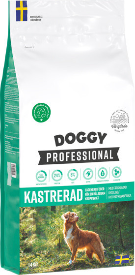 Professional Kastrerad Hundfoder - 14 kg - Doggy