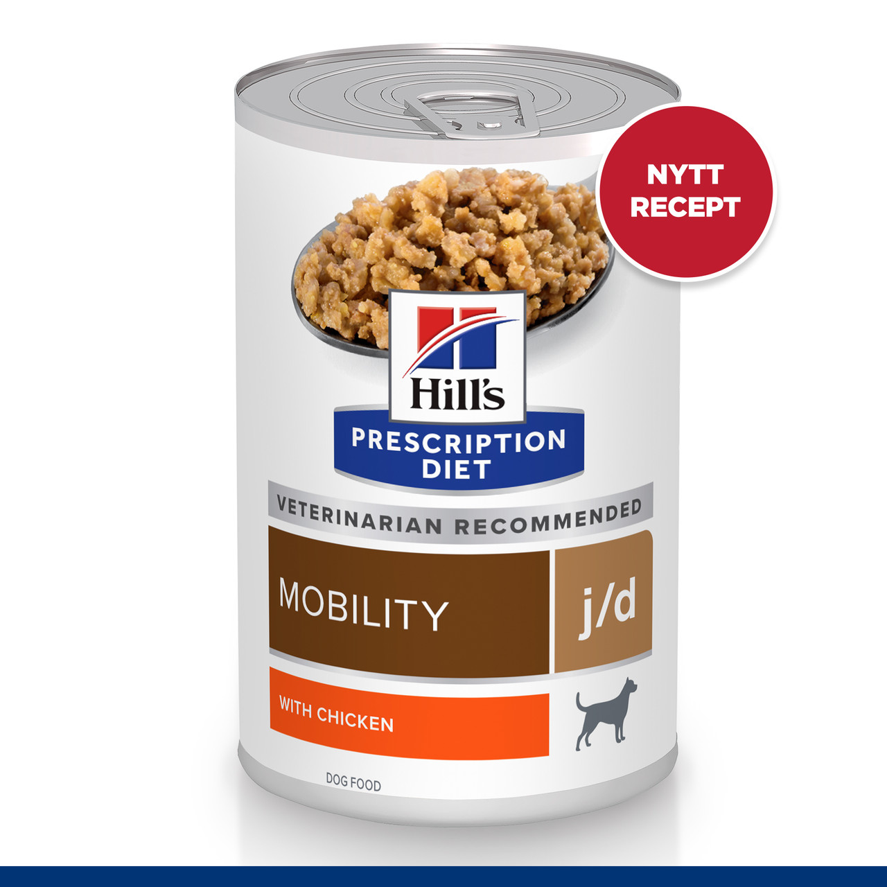 Prescription Diet j/d Joint Care Våtfoder med Kyckling för hund - 12 st x 370 g - Hill’s