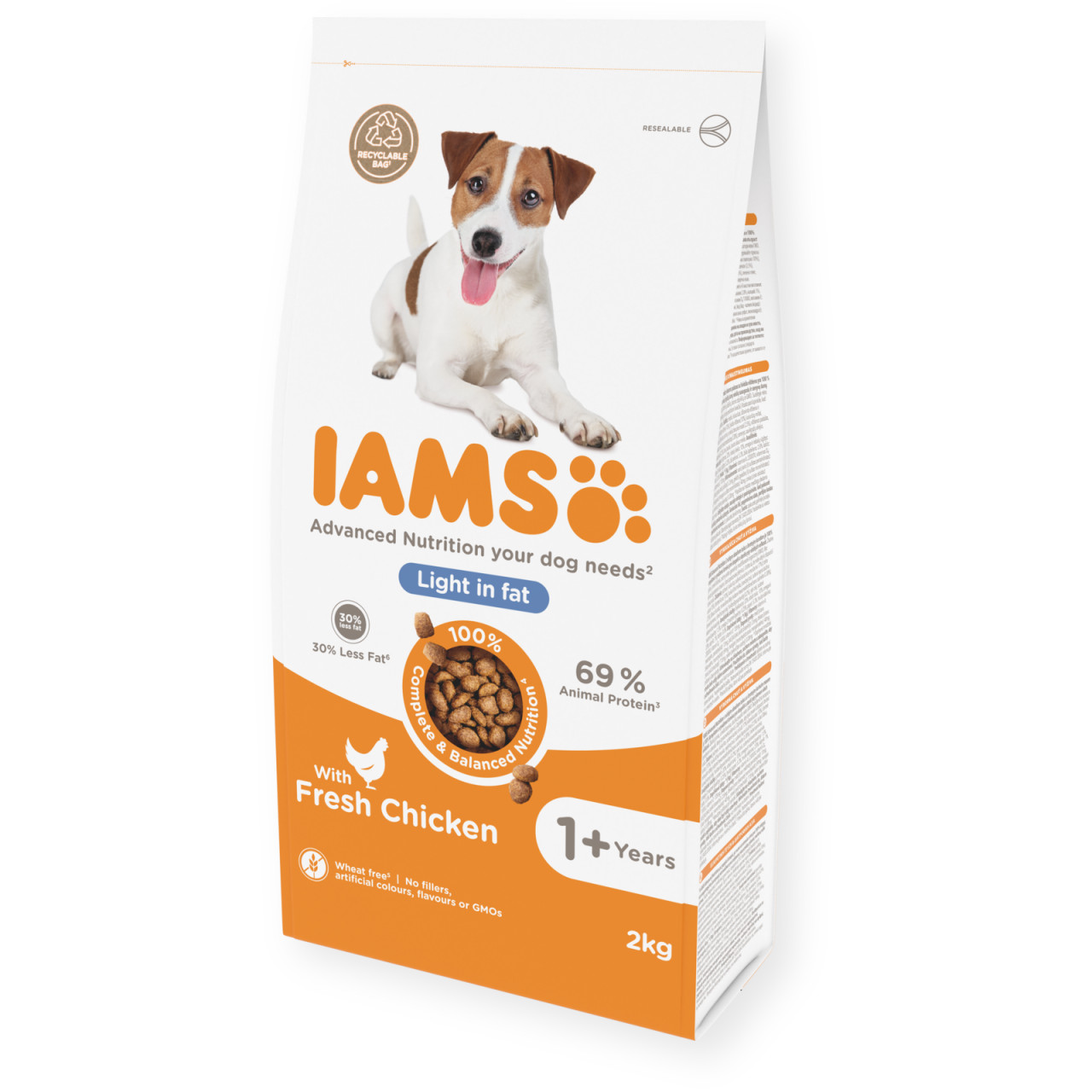 Dog Adult Light in Fat - 12 kg - Iams