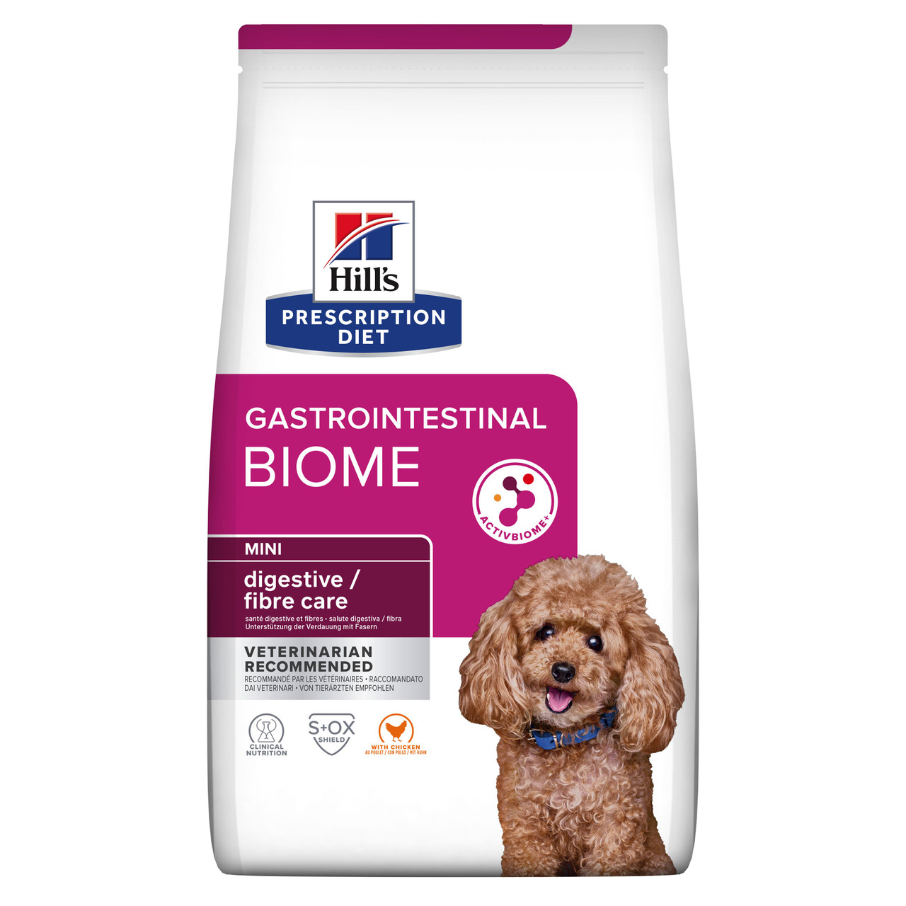 Presciption Diet Gastroinstestinal Biome Mini Hundfoder med Kyckling - 1 kg - Hill’s