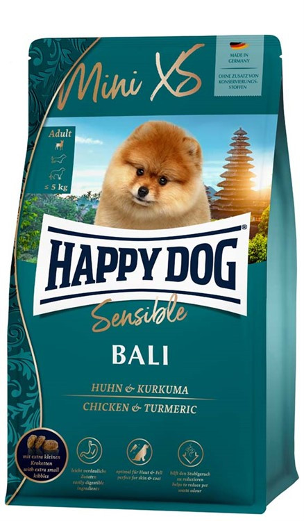 Sensible Mini XS Bali Hundfoder - 1,3 kg - HappyDog