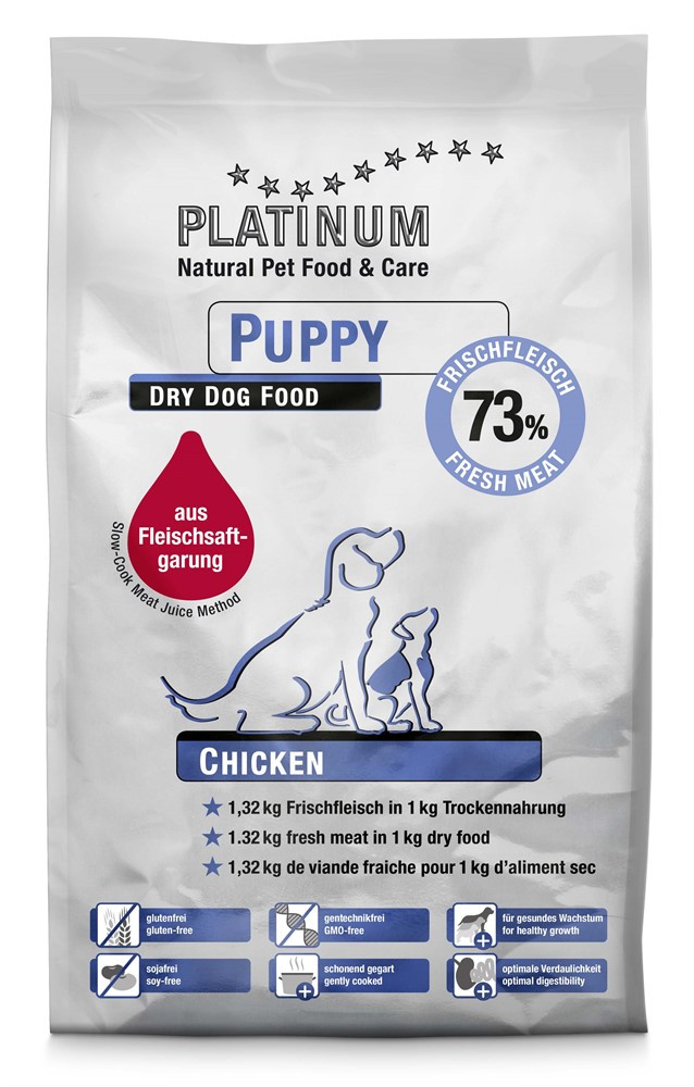 Puppy Chicken Torrfoder till Valp - 1,5 kg - Platinum