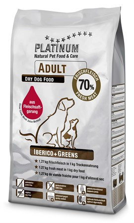 Adult Iberico + Greens Torrfoder till Vuxen Hund - 5,0 kg - Platinum