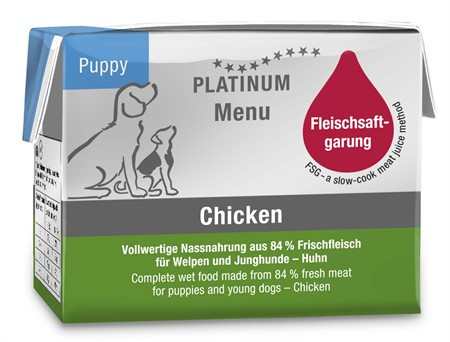 Puppy Menu Chicken Våtfoder till Valp - 12 x 90 g - Platinum