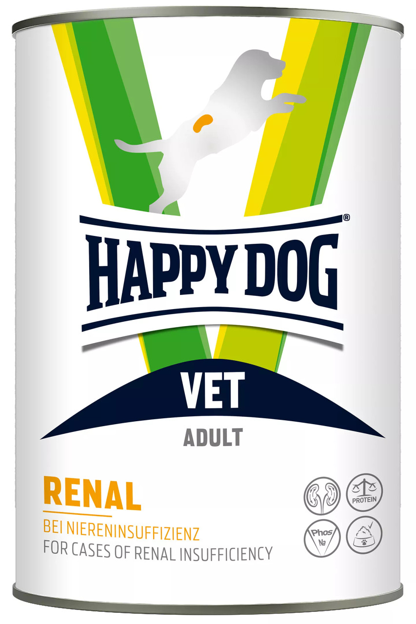Vet Diet Renal Våtfoder till Hund - 6 x 400 g - HappyDog