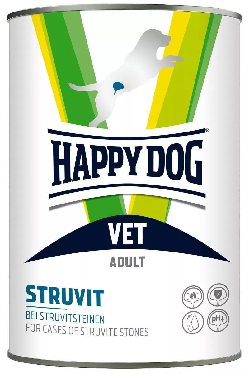 Vet Diet Struvit Våtfoder för Hund - 6 x 400 g - HappyDog