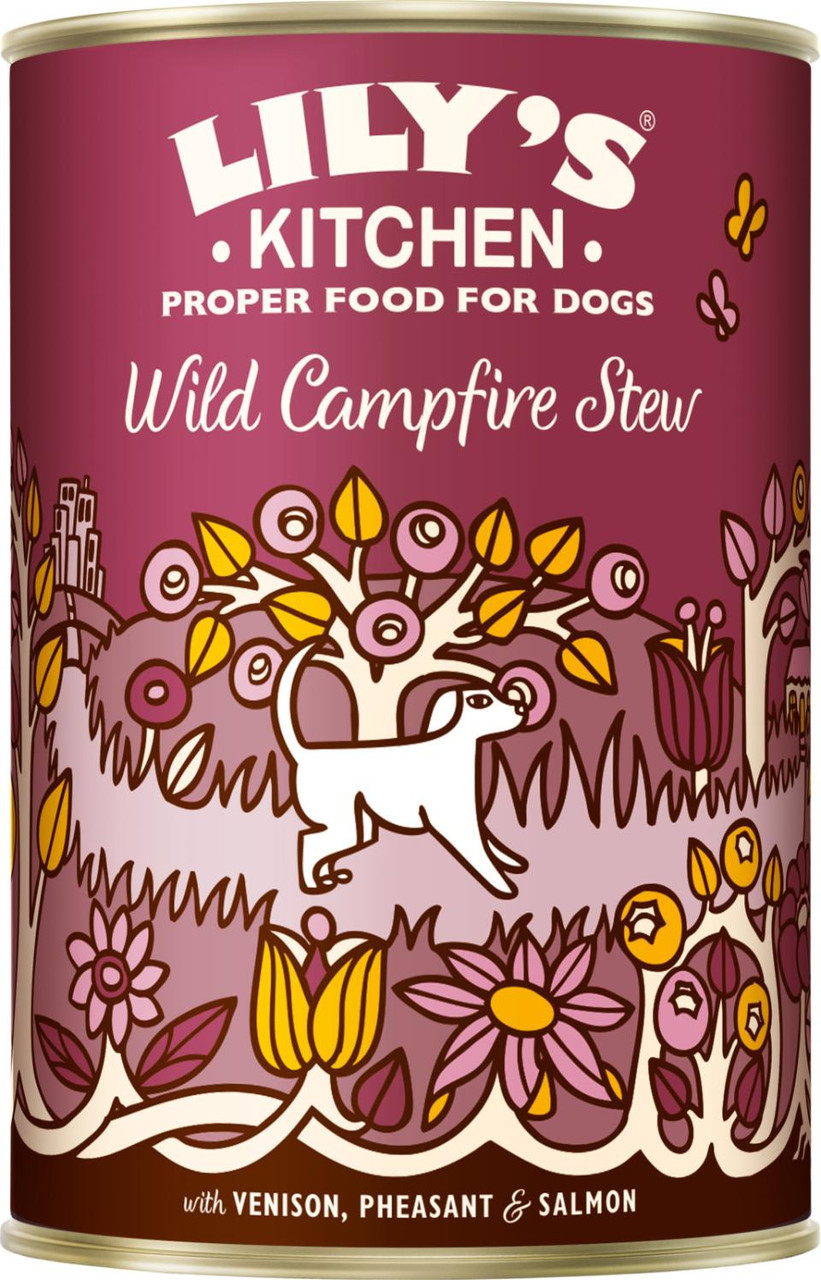 Wild Campfire Stew Våtfoder för Hundar  - 6 x 400 g - Lilys kitchen