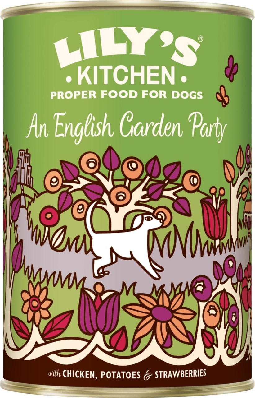 An English Garden Party Våtfoder för Hundar  - 6 x 400 g - Lilys kitchen