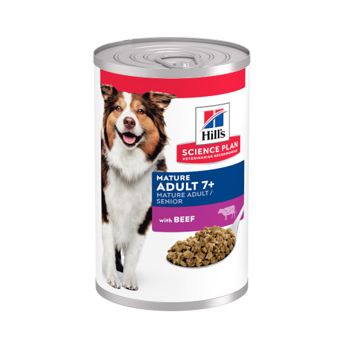 Mature Adult våtfoder med nötkött för hund - 12 x 370 g - Hill’s