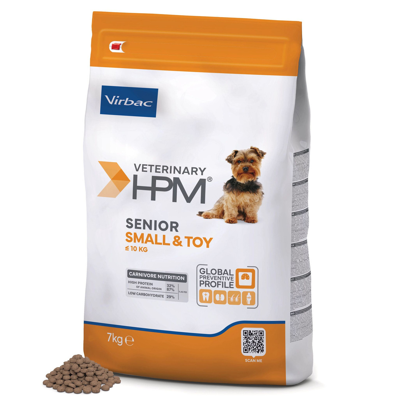 Senior Hundfoder Small & Toy - 7 kg - Virbac
