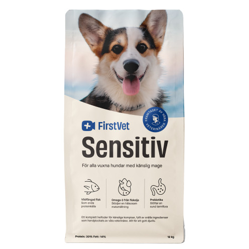 FirstVet Sensitiv - för alla vuxna hundar med känslig mage - 3 kg - FirstVet