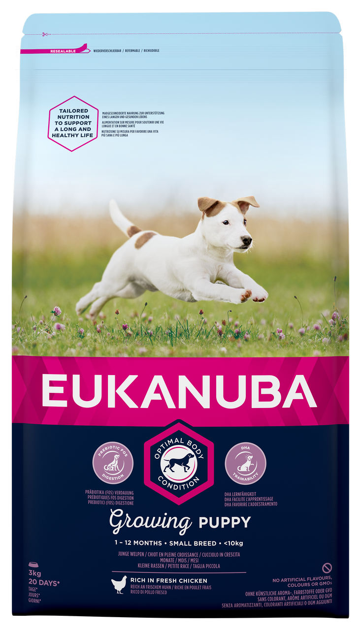 Dog Puppy Small - 3 kg - Eukanuba